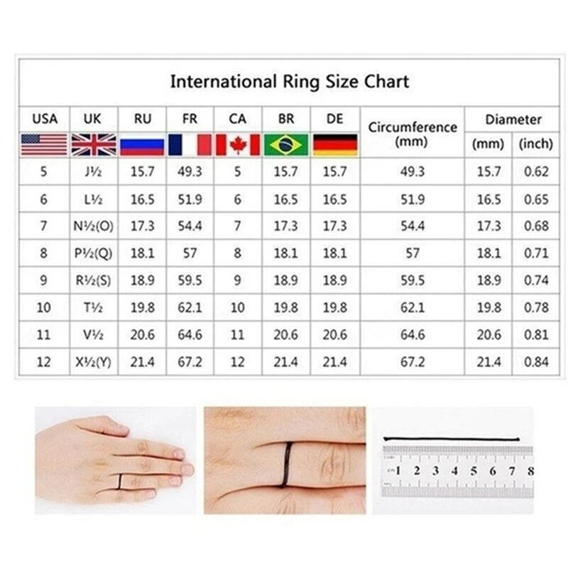 LuxLeaf Enamel Charm Ring