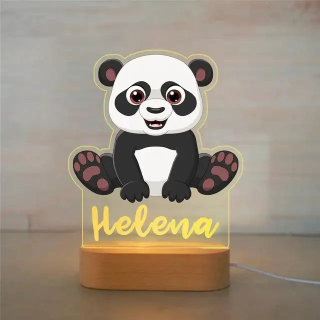 Customized Children's Animal Night Light