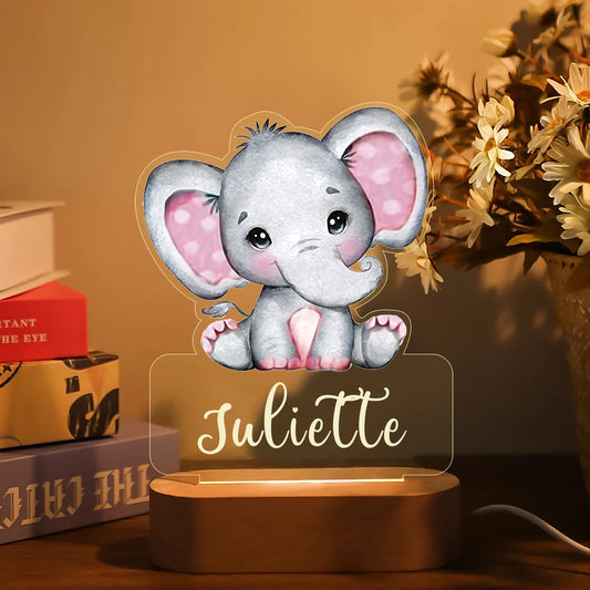 Customized Children's Animal Night Light