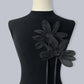 LaceBloom Flower Brooch Set