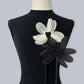 LaceBloom Flower Brooch Set