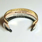 Engraved Stainless Steel Custom Cuff Bracelet