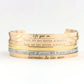 Engraved Stainless Steel Custom Cuff Bracelet