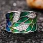 LuxLeaf Enamel Charm Ring