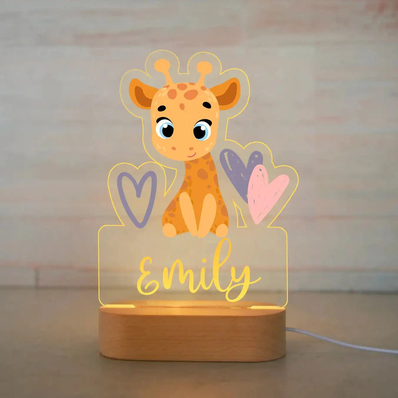 Customized Children's Animal Night Light