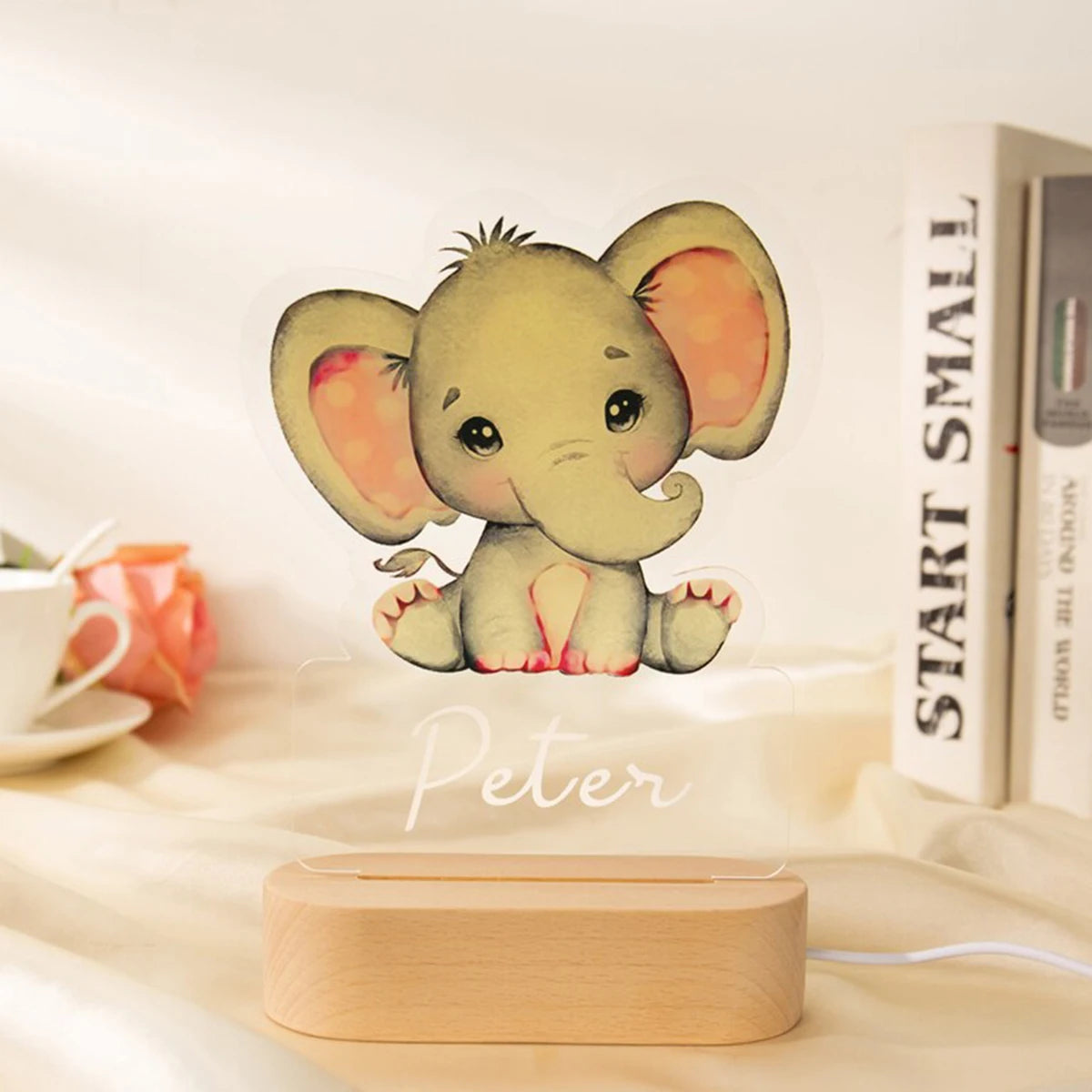 Customized Children's Animal Night Light