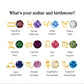 Zodiac Gemstone Constellation Necklace